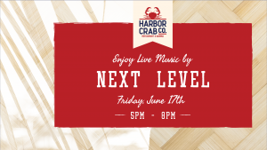 Flyer for Next Level on Fri June 17th at 5pm