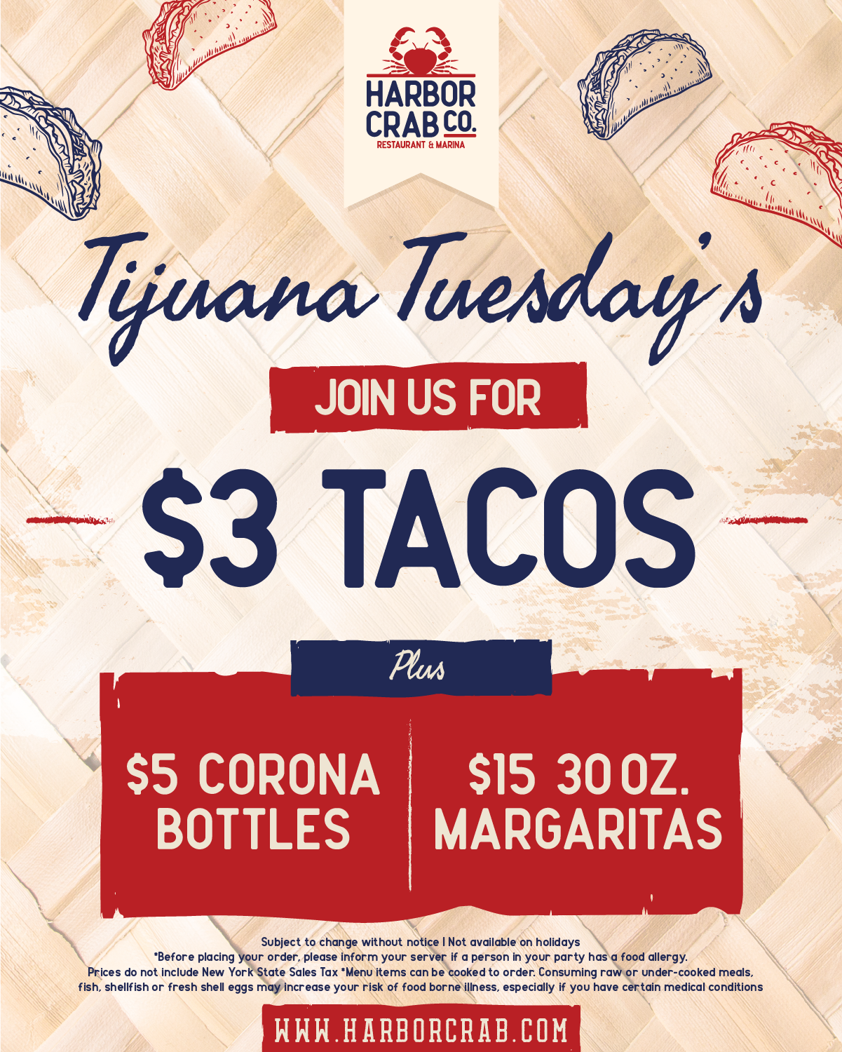 Tijuana Tuesday flyer
