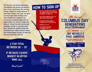 Columbus Day Tournament Brochure