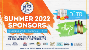 Alive on the River 8.30 Flyer
