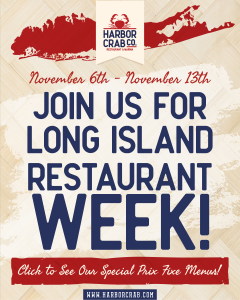 Long Island Restaurant Week 2022 flyer